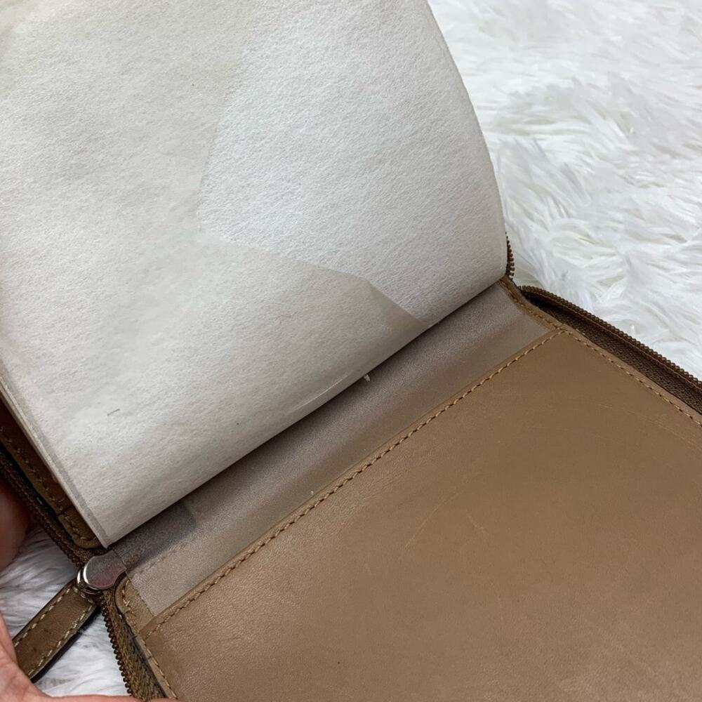 Vintage COACH Brown Signature Canvas CD Case - Picture 7 of 12